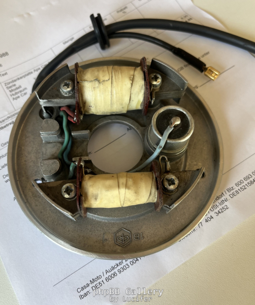 FEMSA Zündankerplatte (