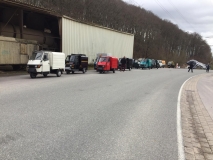Aus Fahrt beim Kalletaler APE Treffen 17.03.19