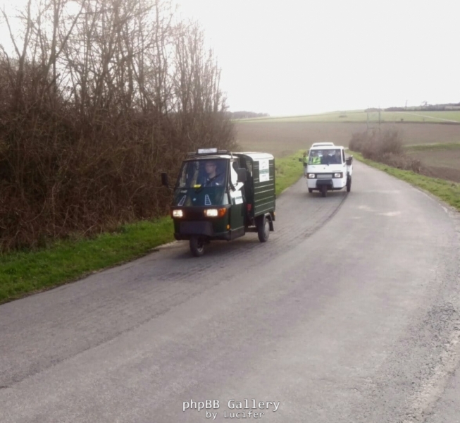 Bei der Ausfahrt