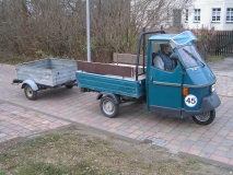 Unsere Toskana Ape