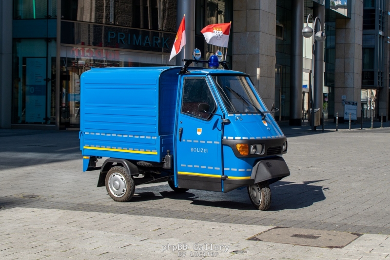 In Köln unterwegs